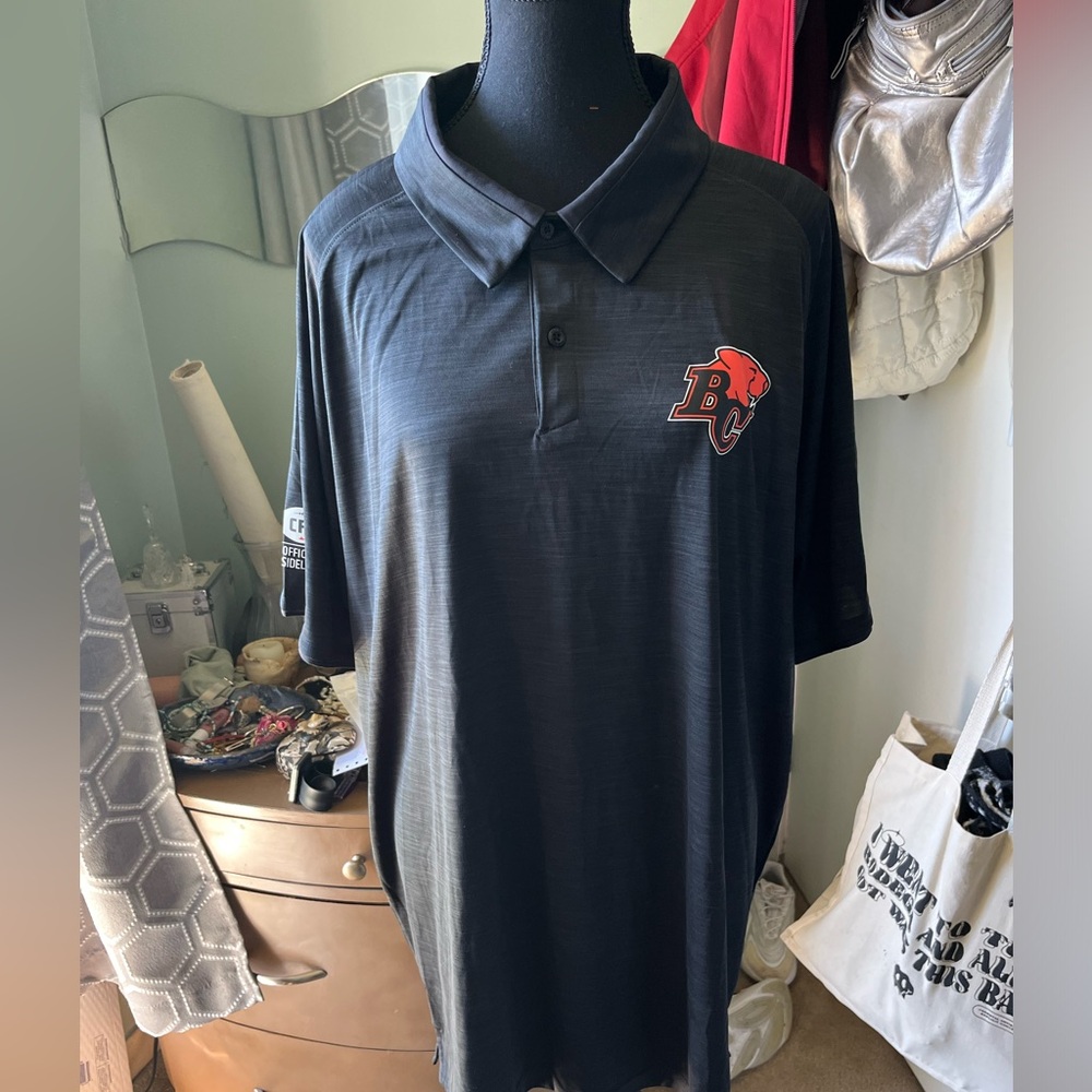 BC LIONS black polo